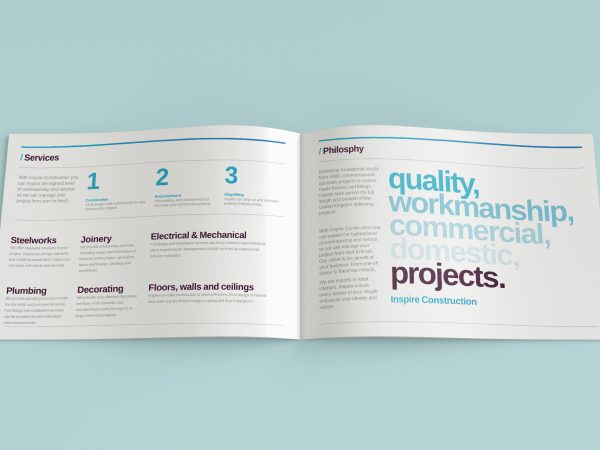 A5 Glossy brochure