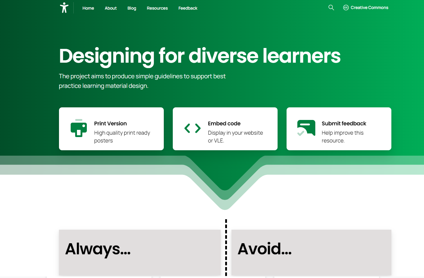 Designing for diverse learners